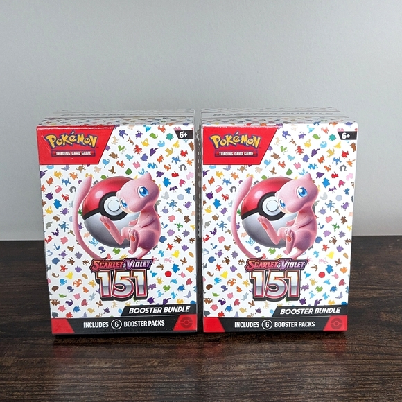 2x NEW Pokemon 151 Booster Bundles - Pokemon Cards - Factory Sealed ! - Picture 1 of 6